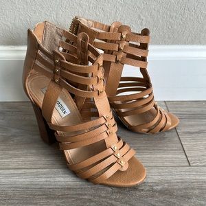 Steve Madden block cage heels